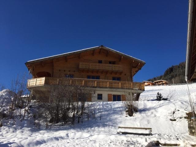 Chalet Nicole La Cote d'Arbroz Экстерьер фото